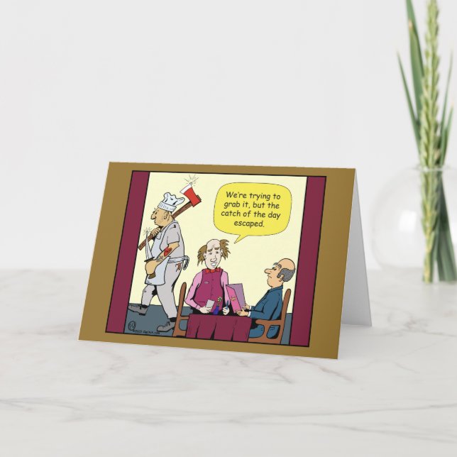 Cartão 1566 Captura Do Dia De Cartoon Escapado (Frente)