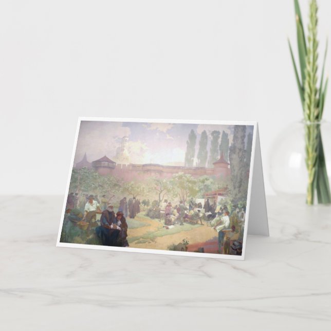 Cartão #15 Impressão da Bíblia de Kralice em Ivancice (Frente)