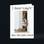 Cartão ***16th*** BIRTHDAY HUMOR=CAT GETTING UPSET<br><div class="desc">SEND IT TODAY!!!!! REALLY,  THIS CARD IS JUST TOO FUNNY DON'T YOU THINK??? I LOVE DOING CARDS AND MY www.zazzle.com/OverWhatHill store has been A FAVORITE OF MINE along with all "9" for I do love DIFFERENT CARDS so YOU GET WHAT YOU "NEED" AND WHAT YOU "WANT"</div>