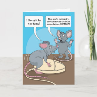 Cartão #176 Mice Any Occassion