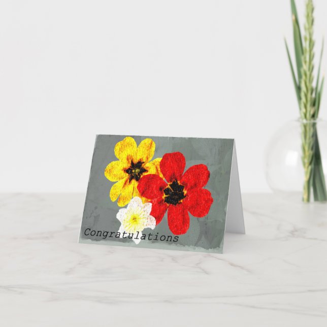 Cartão 17 Congratulations (Frente)