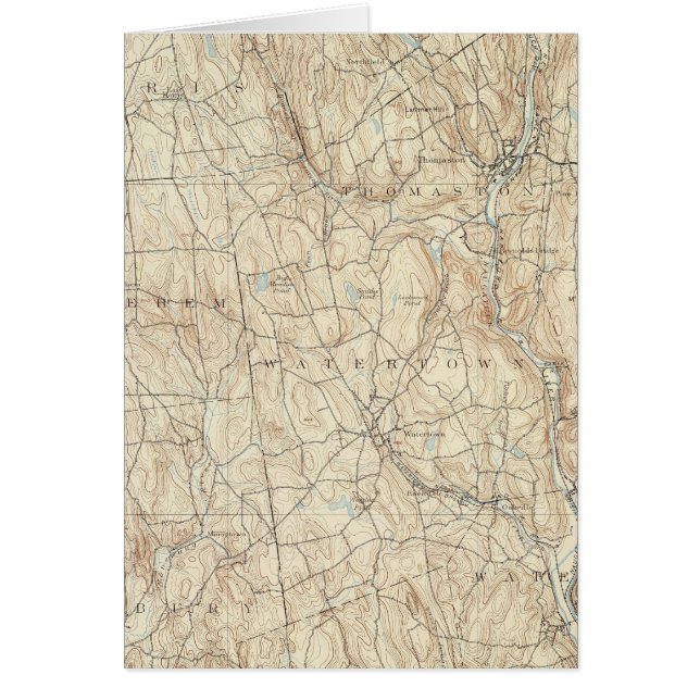 Cartão 17 Folha de Waterbury (Frente)