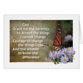cartão 17r da oração da serenidade