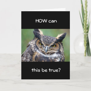 Cartão **18º** QUEM ACHA QUE PODEMOS SER TÃO VELHOS? Cart