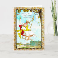 Cartão 1800 da forma da regência