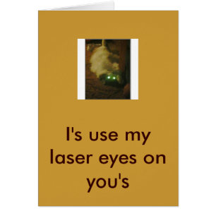 Cartão 184698712453_0_0, vou usar meus olhos laser em voc