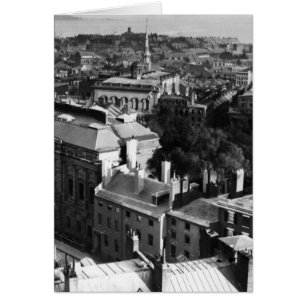 Cartão 1859:  Uma vista de Boston que olha sul