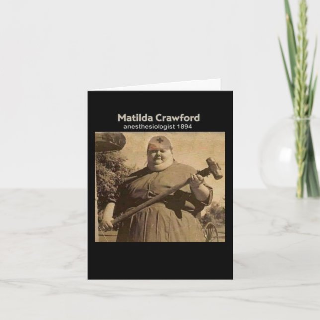 Cartão 1894 Anestesiologia (Frente)