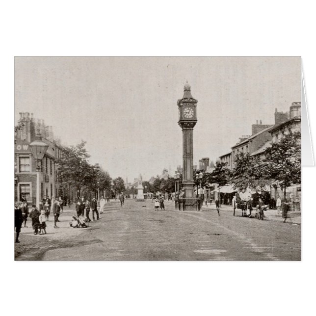 Cartão 1913 Cockermouth (Frente Horizontal)