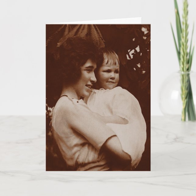 Cartão 1920, Under the spreading Chestnut Tree (Frente)