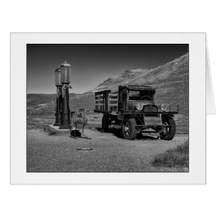 Cartão "1927 versão preto e branco de Dodge Graham"