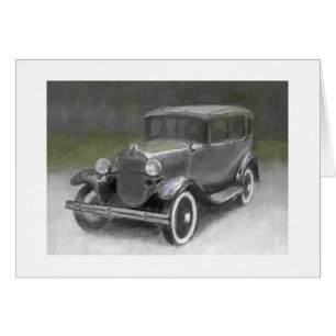 Cartão 1930 Modelo A Sedan