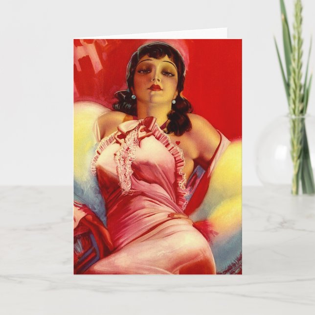 Cartão 1930s hottie (Frente)
