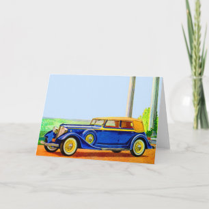 Cartão 1934 Lincoln model KA