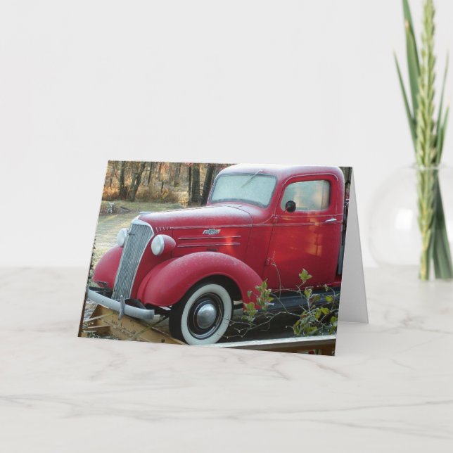 Cartão 1937 Chevy Pickup (Frente)