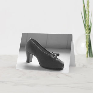 Cartão 1940's Peep Toe Heels Greeting or Note Card