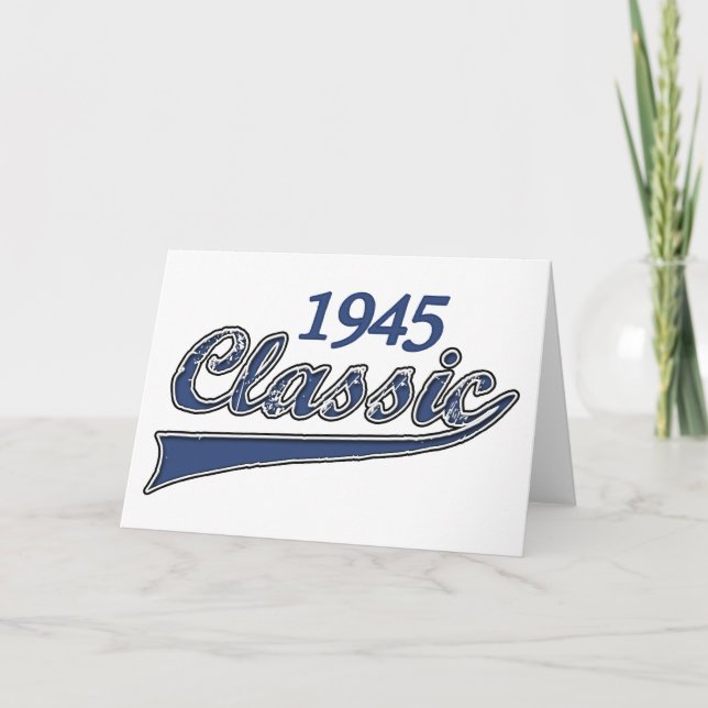 Cartão 1945 Classic (Frente)
