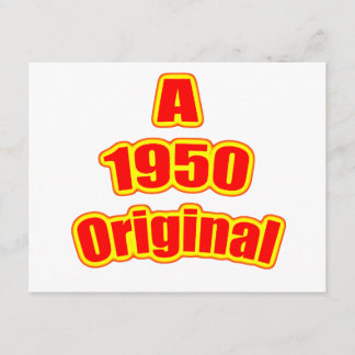 Cartão 1950 Original Vermelho