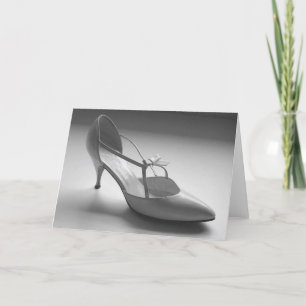 Cartão 1950's Herbert Levine Heels Greeting or Note Card