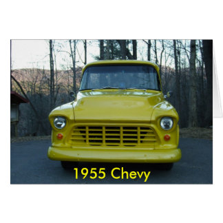 Cartão 1955 Chevy Truck
