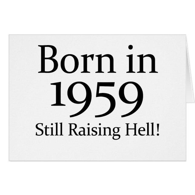 CARTÃO 1959 (Frente Horizontal)