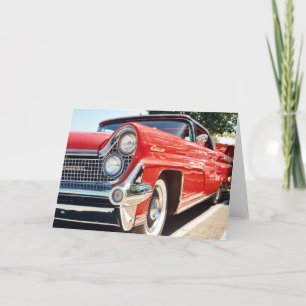 Cartão 1959 Lincoln Continental Convertible Greeting Card