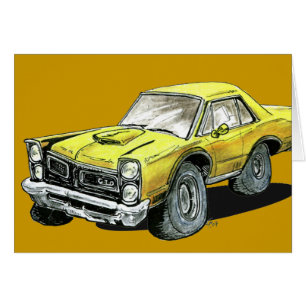 Cartão 1965 Pontiac GTO