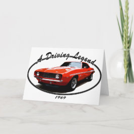 CARTÃO 1969 CAMAROYENKO ORANGE