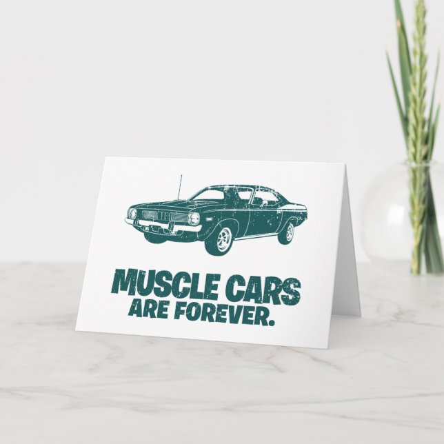 Cartão 1970 Plymouth Barracuda (Frente)