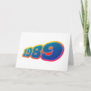 CARTÃO 1989