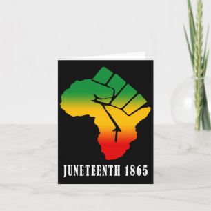 Cartão 19 Ancestrais Black African Mapa American Fr