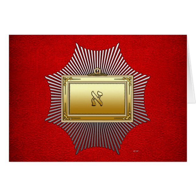 Cartão 19.o grau: Grand Pontiff (Frente Horizontal)