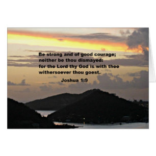 Cartão 1:9 de Joshua