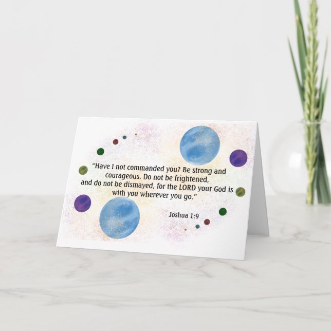 Cartão 1:9 de Joshua (Frente)