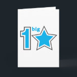 CARTÃO 1 BIG STAR GREETING CARD<br><div class="desc">birthday,  greeting,  toddler baby 1st birthday 18th birthday 21st birthday boyfriend boy man father father's day uncle brother cousin friend grandfather design,  designs,  cute,  fun,  cases,  cool,  art,  artistic,  cover,  covers,  cartoon,  laughter,  children,  adult,  male,  baby,  hip,  festive,  smile,  cards west indies caribbean</div>
