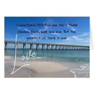 Cartão 1 Corintianos 13:13
