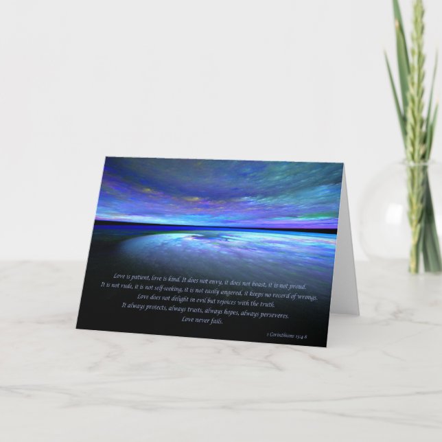 Cartão 1 Corintianos 4:8 (Frente)