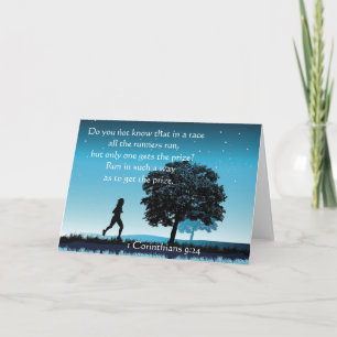 Cartão 1 Corintianos 9:24