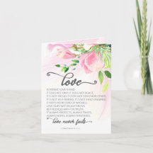1 Coríntios 13:4-8 O Amor é Paciente Magnólia Rosa