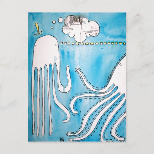 Cartão 1 da conversa do calamar (Frente)