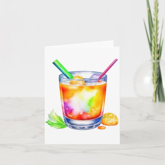 Cartão 1 de Janeiro Dia Nacional de Pânico A (Frente)