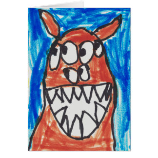 Cartão 1 de Monsterific