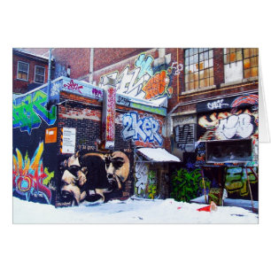 CARTÃO #1 DOS GRAFITES DE MONTREAL