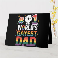 #1 Pai Mais Gay do Mundo Divertido Dia dos Pais LG