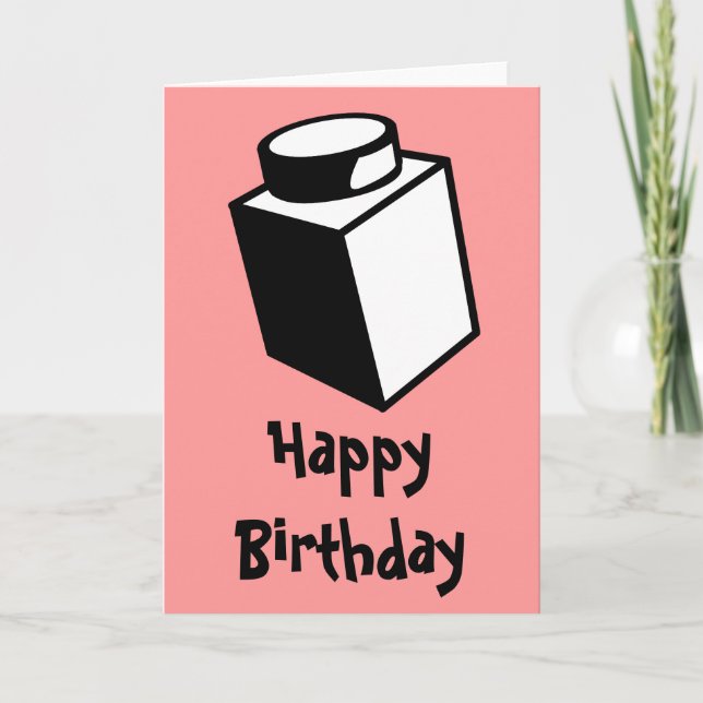 Cartão 1 tijolo x 1 personalizando minha miniaplicação (Frente)