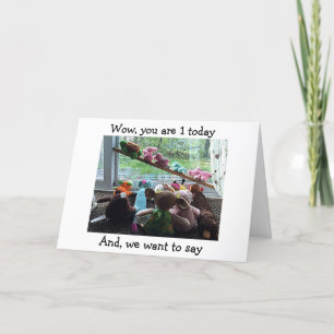 CARTÃO *1* TODOS NOS JUNTAMOS PARA DIZER ANIVERSÁRIO FELI