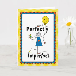 Cartão 1B_Cartão de saudação 5"x7 perfeitamente imperfeit