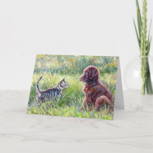 Cartão "1st Introductions" Blank Note Card