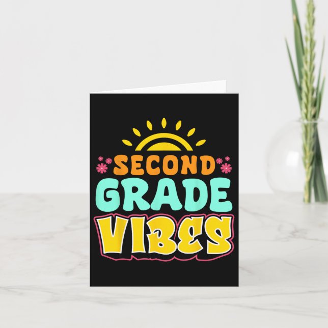 Cartão 2º Grau Vibes Professores segundo Grau Anterior (Frente)