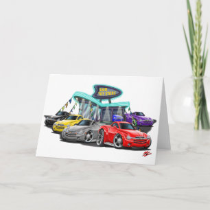 Cartão 2003-06 cena do concessionário automóvel de SSR